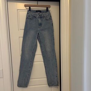 Lioness Light Blue High Rise Women's Jeans